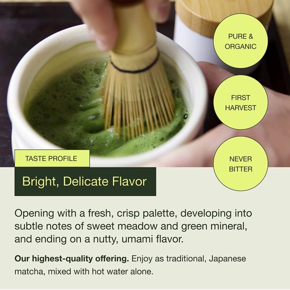New - Encha Organic Ceremonial Grade Matcha Green Tea From Uji, Japan (60 grams) - Picture 4 of 9